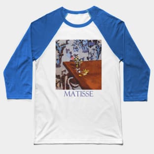 Pansies on a Table (1919) by Henri Matisse Baseball T-Shirt